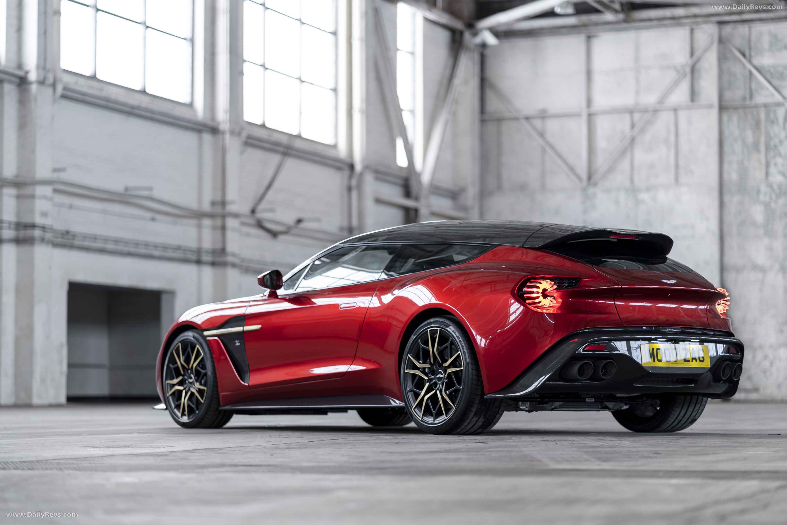 2017 Aston Martin Vanquish Zagato Shooting Brake Stunning HD Photos